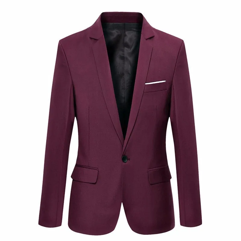 Men's Autumn Slim Blazer