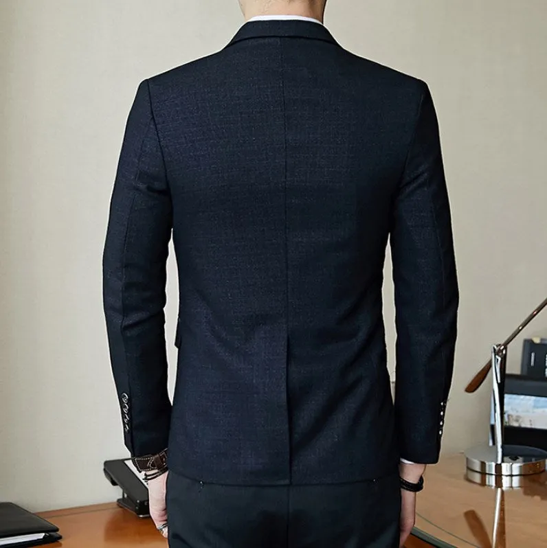 Men's Autumn Slim Fit Blazer | Plus Size