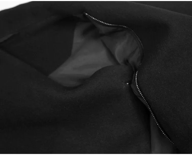 Men's Autumn/Winter British Style Woolen Slim Coat