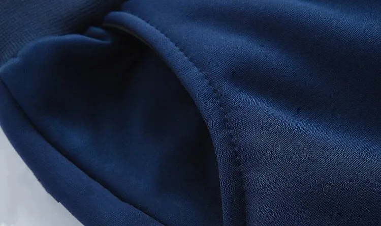 Men's Autumn/Winter Thick Fleece Tracksuit | Men's Gym Clothing
