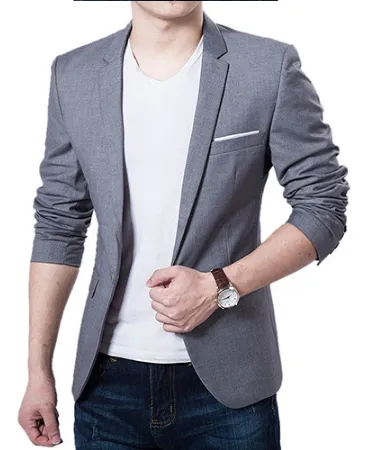 Men's Business Slim Blazer