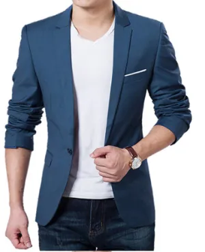 Men's Business Slim Blazer
