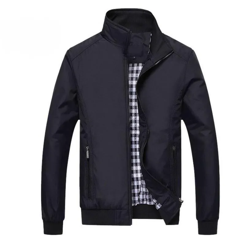 Men's Casual Loose Bomber | Plus Size