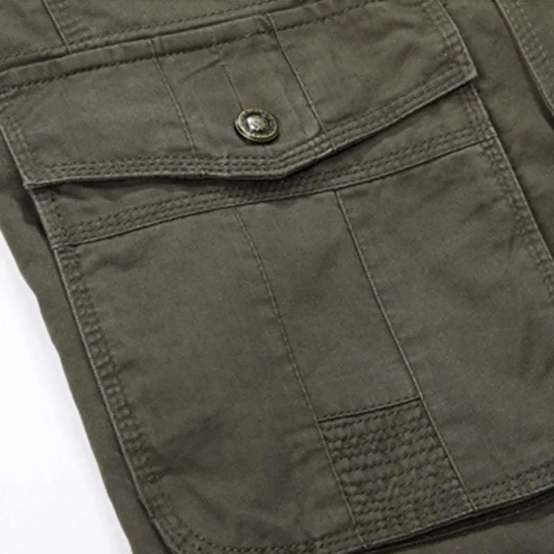 Men's Cotton Tactical Jacket | Plus Size