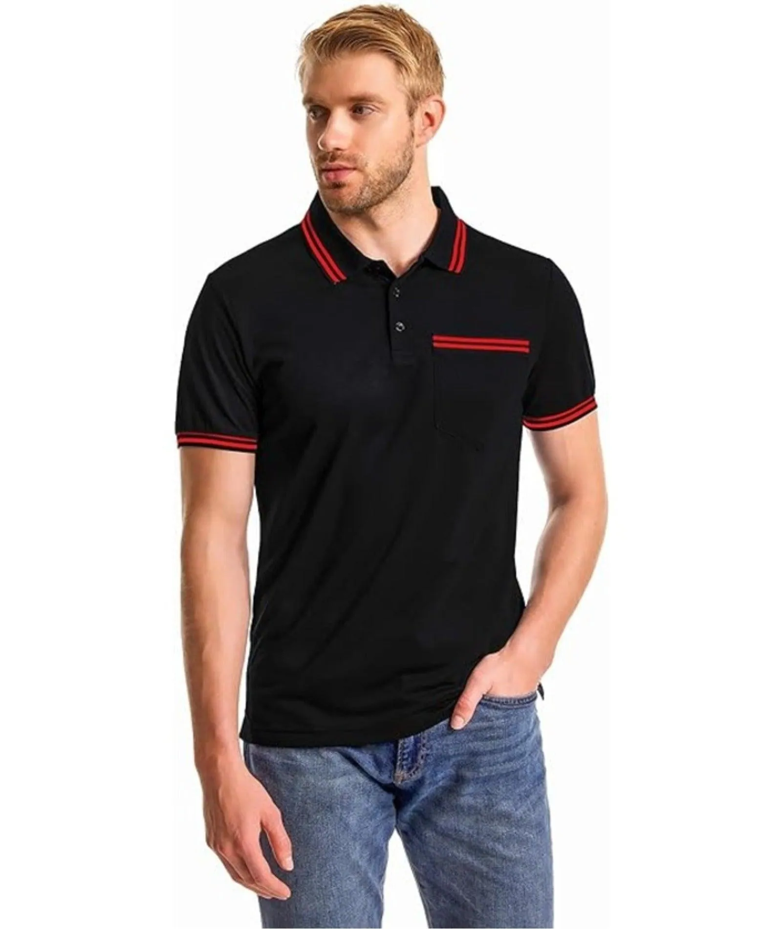 Men's Dry Fit Casual Sports Polo Shirt-ZPK007780