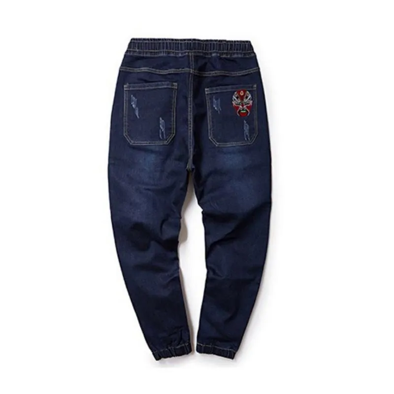 Men's Elastic Jeans | Plus Size