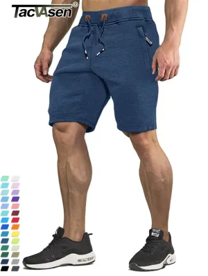 Men's Elastic Waist Running Shorts