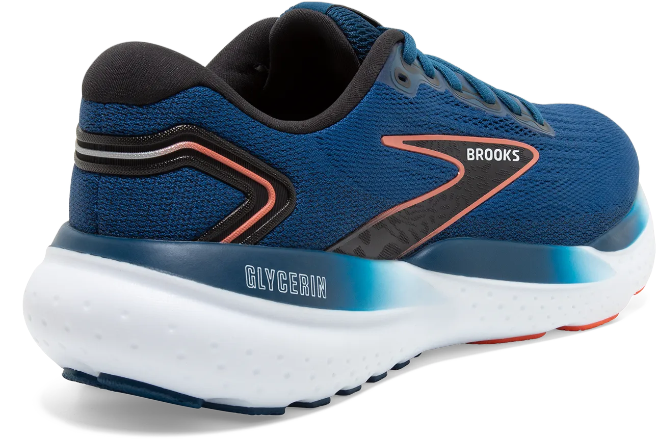 Men’s Glycerin 21 WIDE (474 - Blue Opal/Black/Nasturtium)