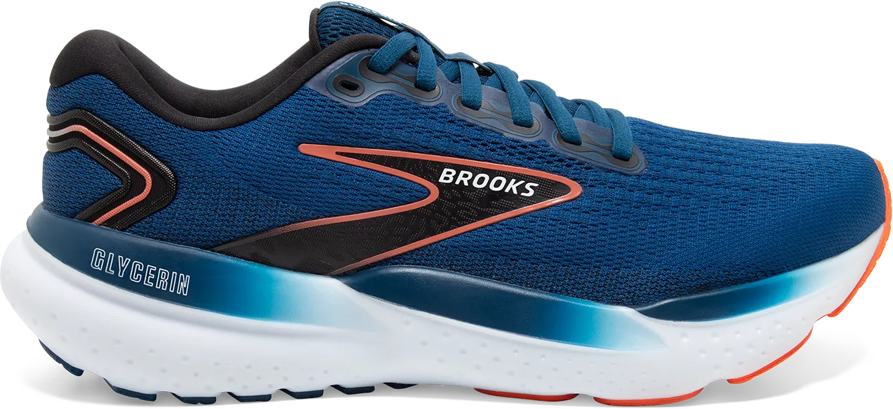 Men’s Glycerin 21 WIDE (474 - Blue Opal/Black/Nasturtium)