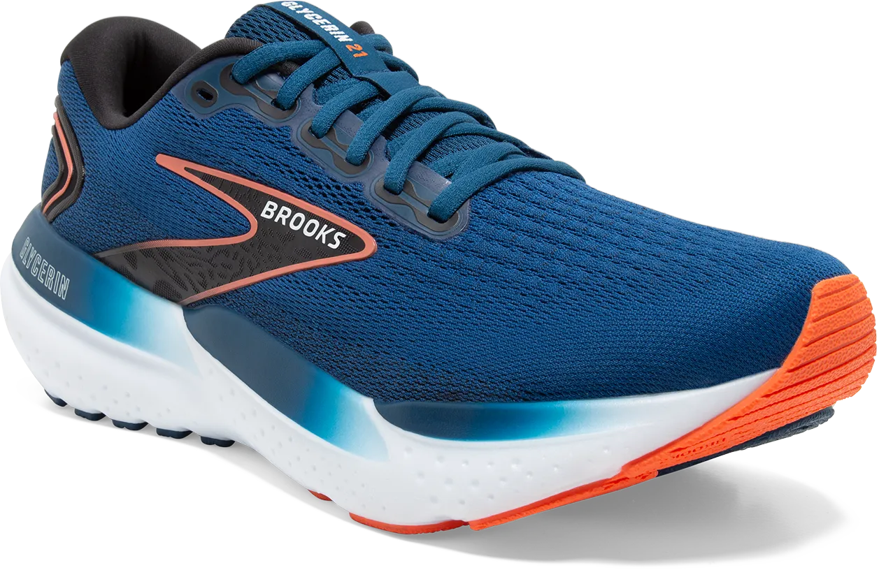 Men’s Glycerin 21 WIDE (474 - Blue Opal/Black/Nasturtium)