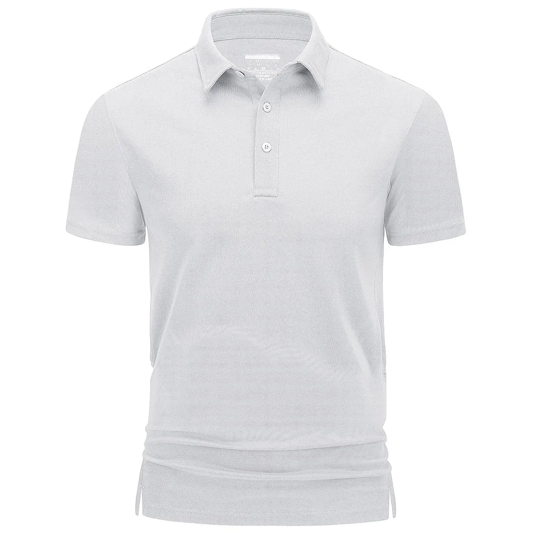 Men's Golf Tennis Casual Outdoor Summer Polo Collared Shirt