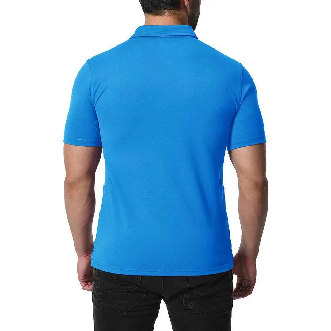 Men's Golf Tennis Casual Outdoor Summer Polo Collared Shirt