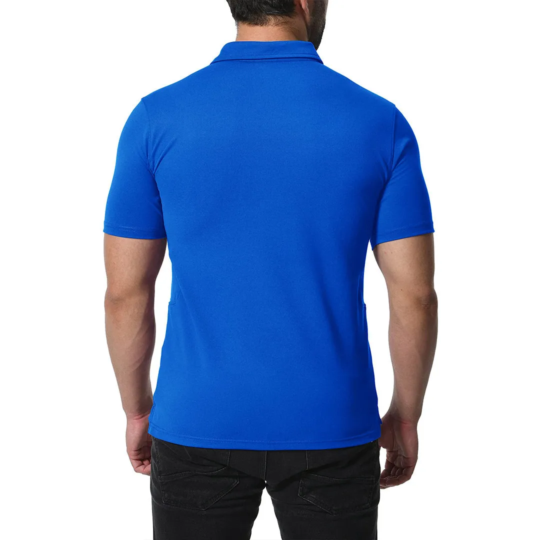 Men's Golf Tennis Casual Outdoor Summer Polo Collared Shirt