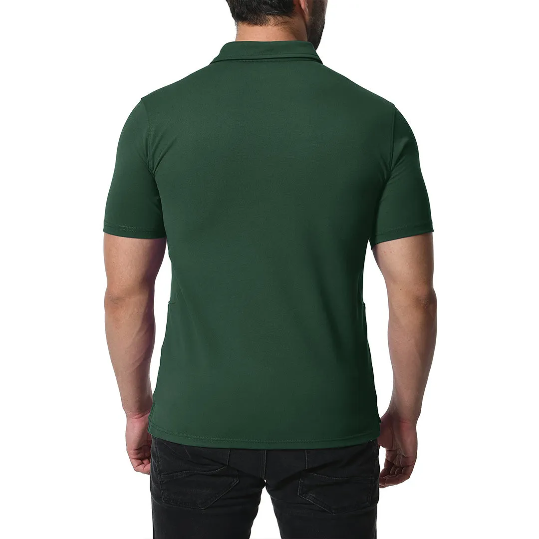 Men's Golf Tennis Casual Outdoor Summer Polo Collared Shirt