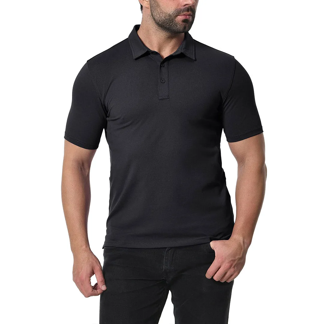Men's Golf Tennis Casual Outdoor Summer Polo Collared Shirt