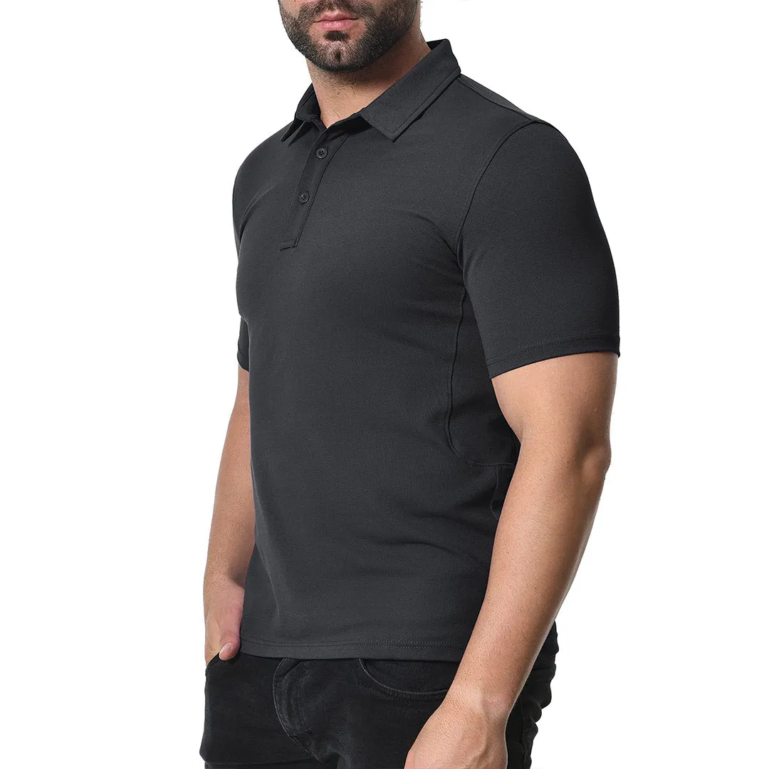 Men's Golf Tennis Casual Outdoor Summer Polo Collared Shirt