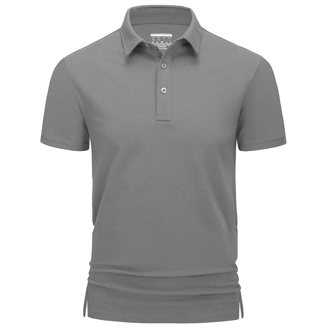 Men's Golf Tennis Casual Outdoor Summer Polo Collared Shirt
