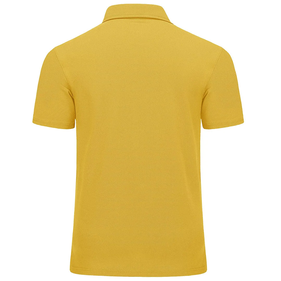 Men's Golf Tennis Casual Outdoor Summer Polo Collared Shirt