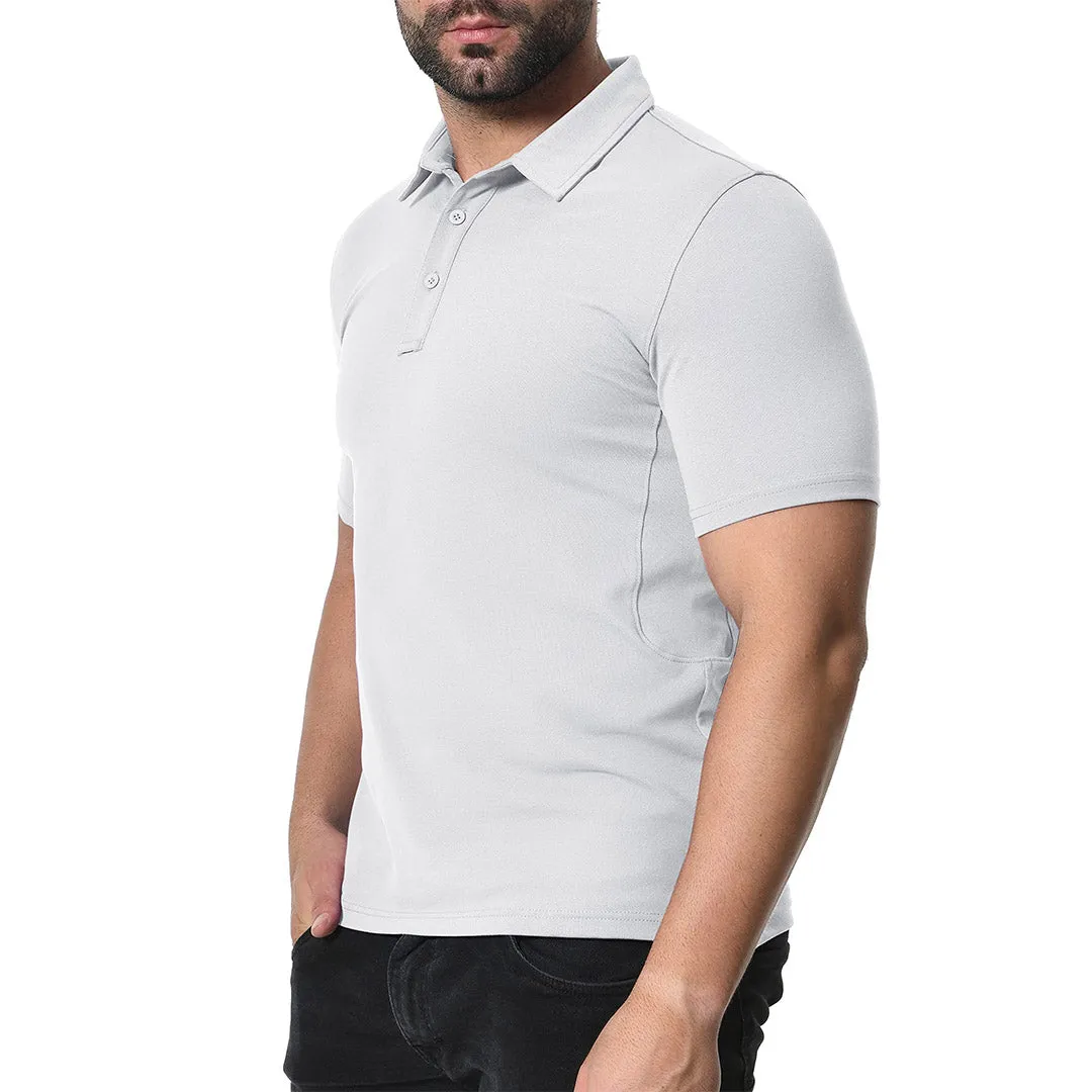 Men's Golf Tennis Casual Outdoor Summer Polo Collared Shirt