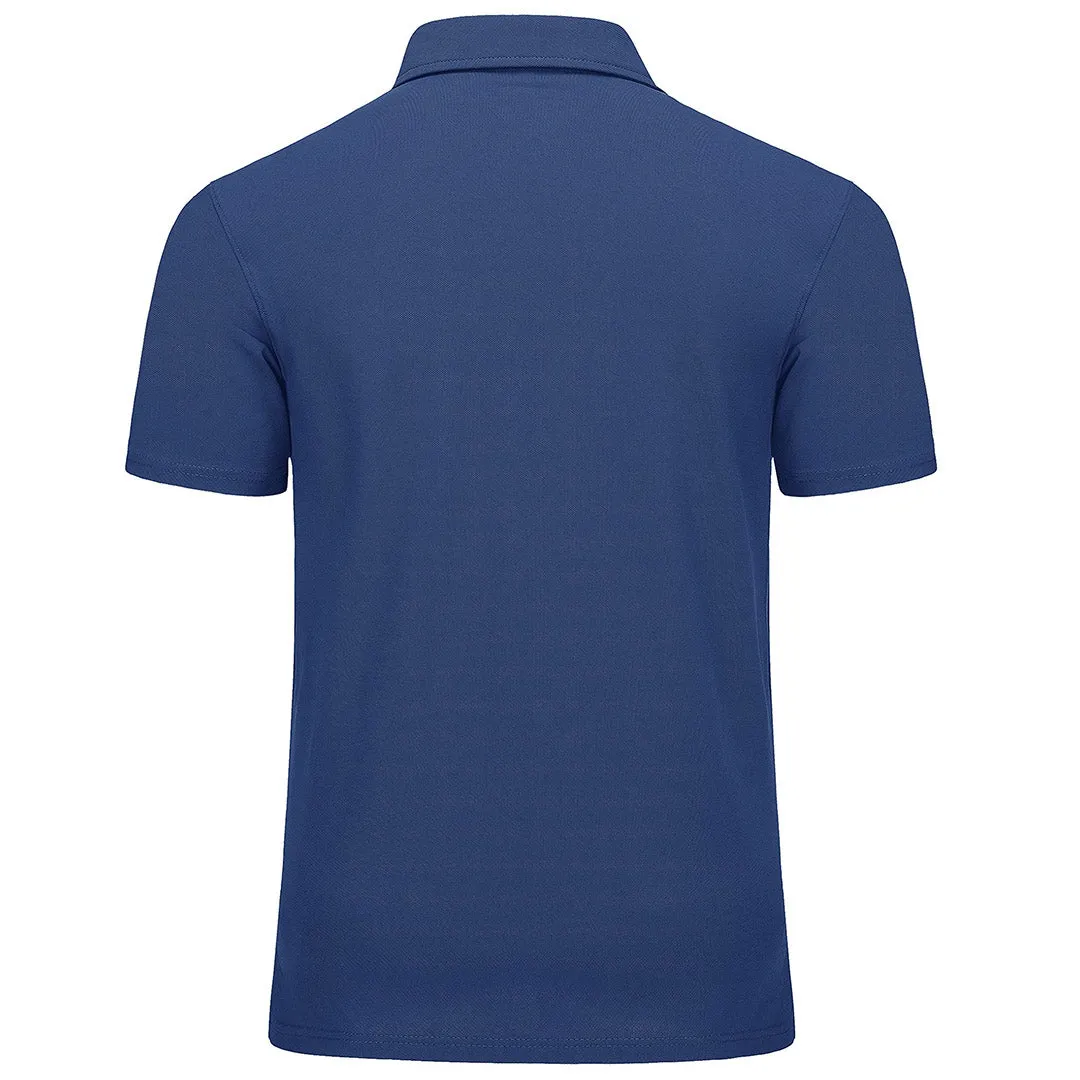 Men's Golf Tennis Casual Outdoor Summer Polo Collared Shirt
