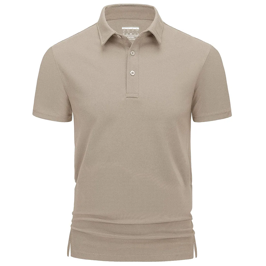 Men's Golf Tennis Casual Outdoor Summer Polo Collared Shirt