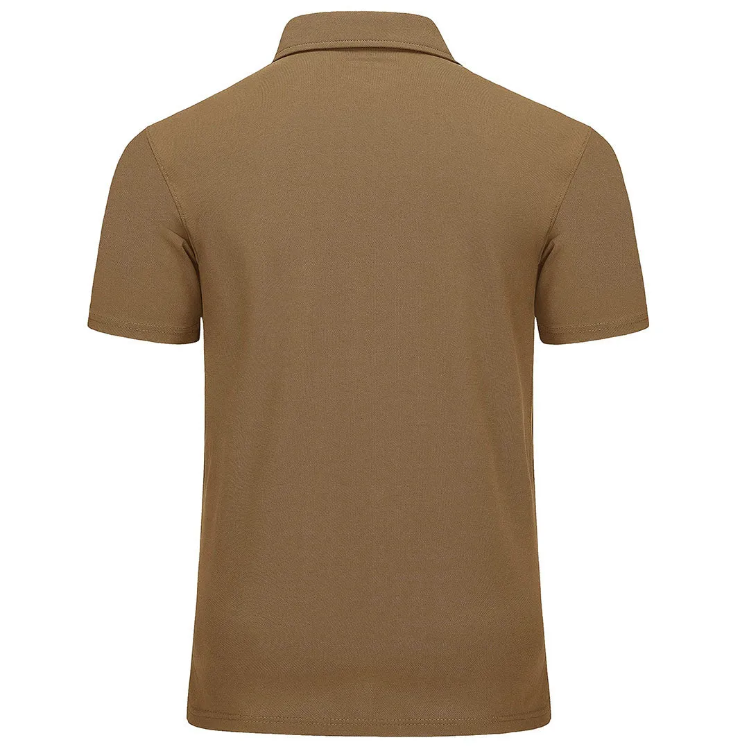 Men's Golf Tennis Casual Outdoor Summer Polo Collared Shirt