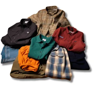 Men's Long Sleeve Mix Micro-Bale (100 LBS.)