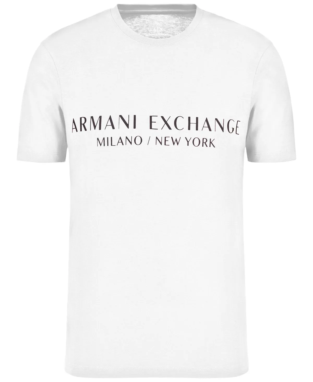 Men's Milano New York and A|X Armani Exchange Logo T-Shirt, White