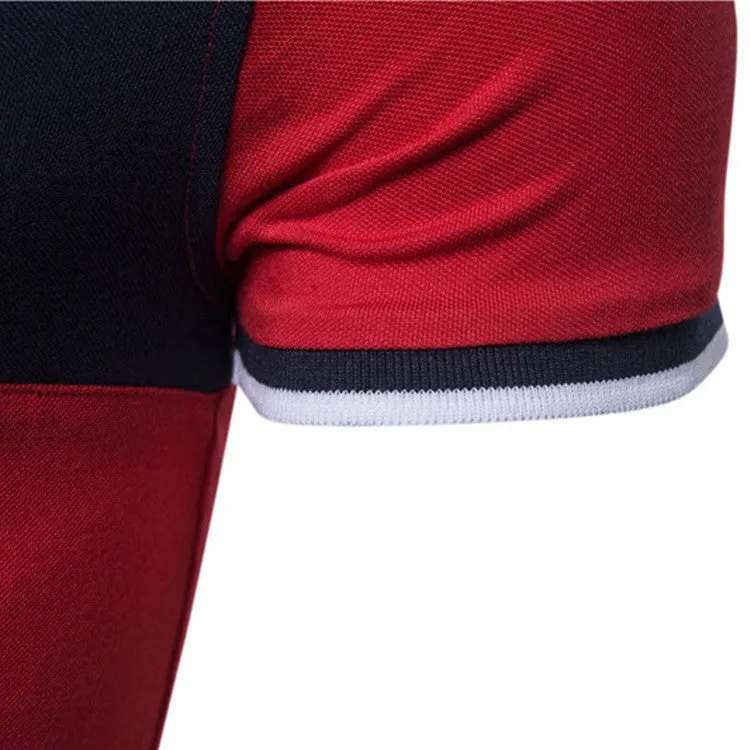 Men's Polo Shirt Plus Size Short Sleeves Collar Neck T-shirt - GlamzLife