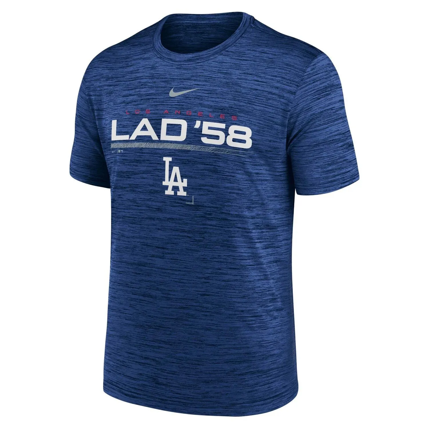 Men's Royal Los Angeles Dodgers Velocity Performance Nike T-Shirt
