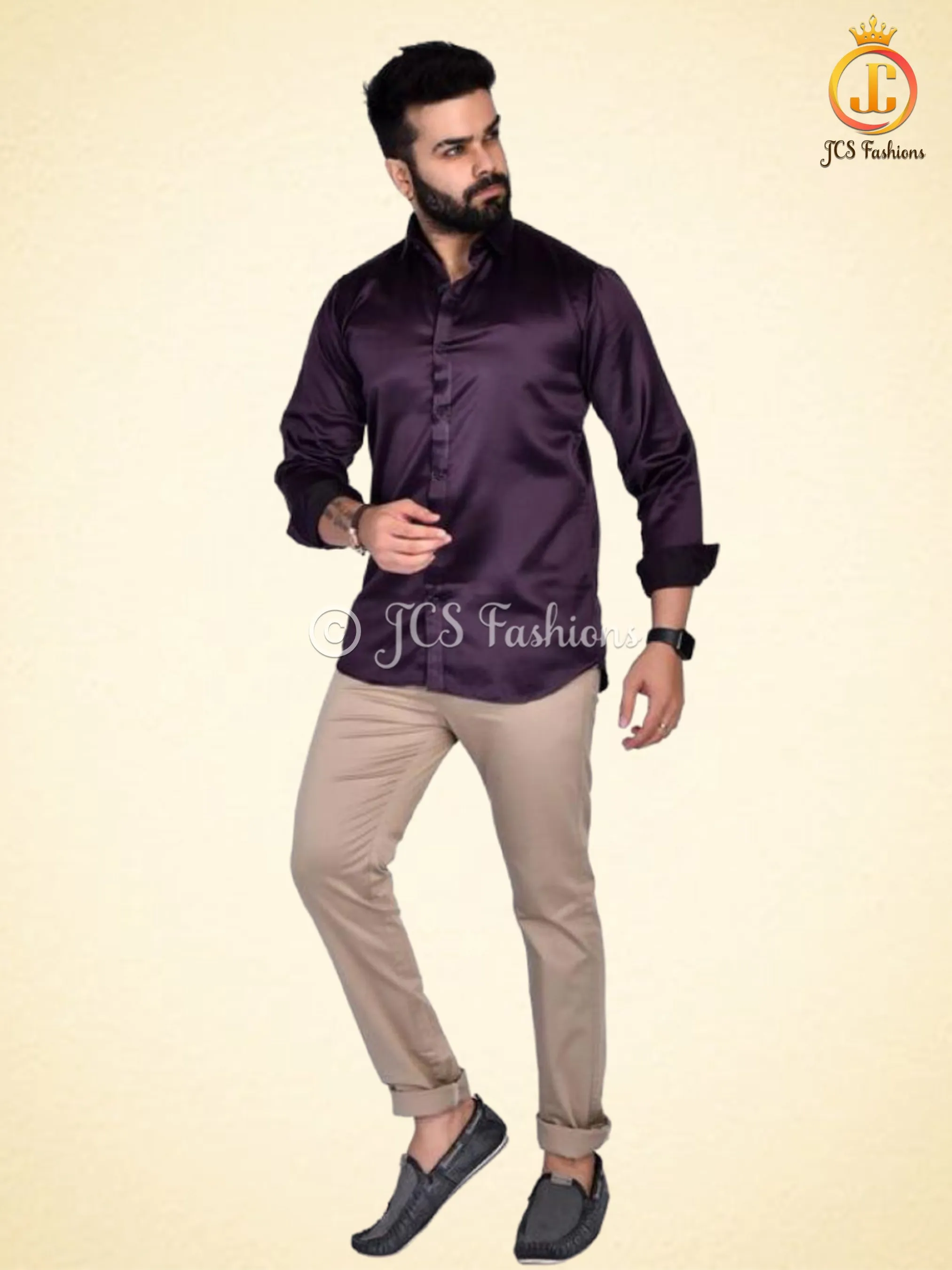 Men's Silk Shirt, Veshti Shirt, Indian Traditional Shirt.