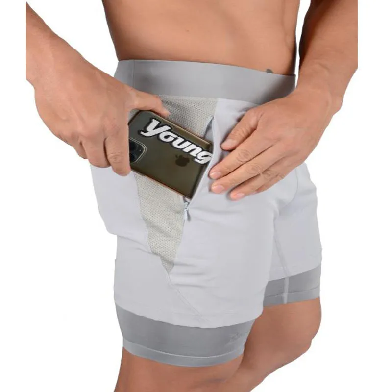 Men's Solid Color Trendy Shorts - GlamzLife