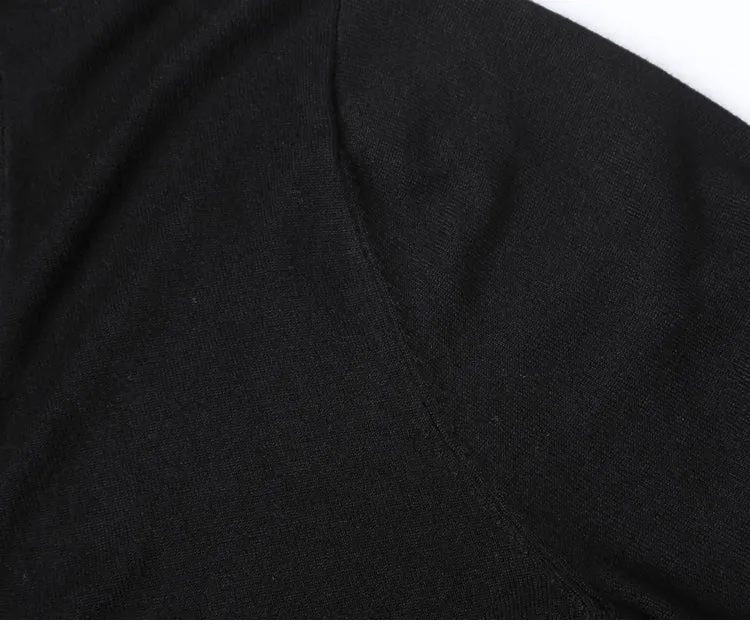 Men's Spring Thin Woolen Knitted Slim Cardigan