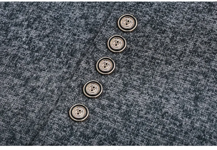 Men's Spring/Autumn Business Slim Fit Blazer With Stand Collar