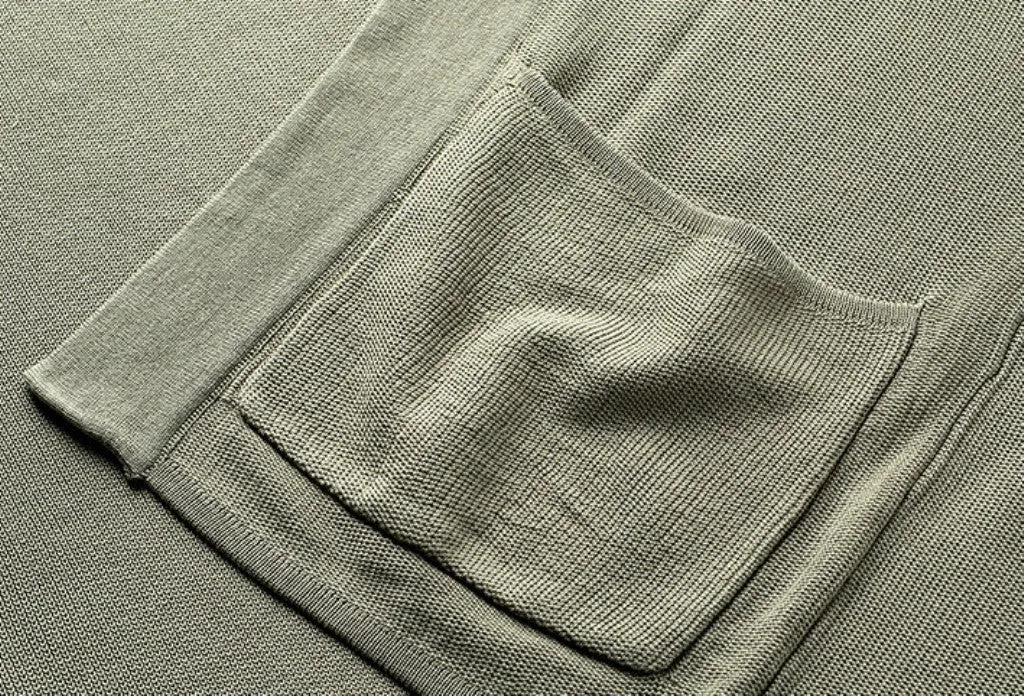 Men's Spring/Autumn Cotton Slim Fit Cardigan With Pockets