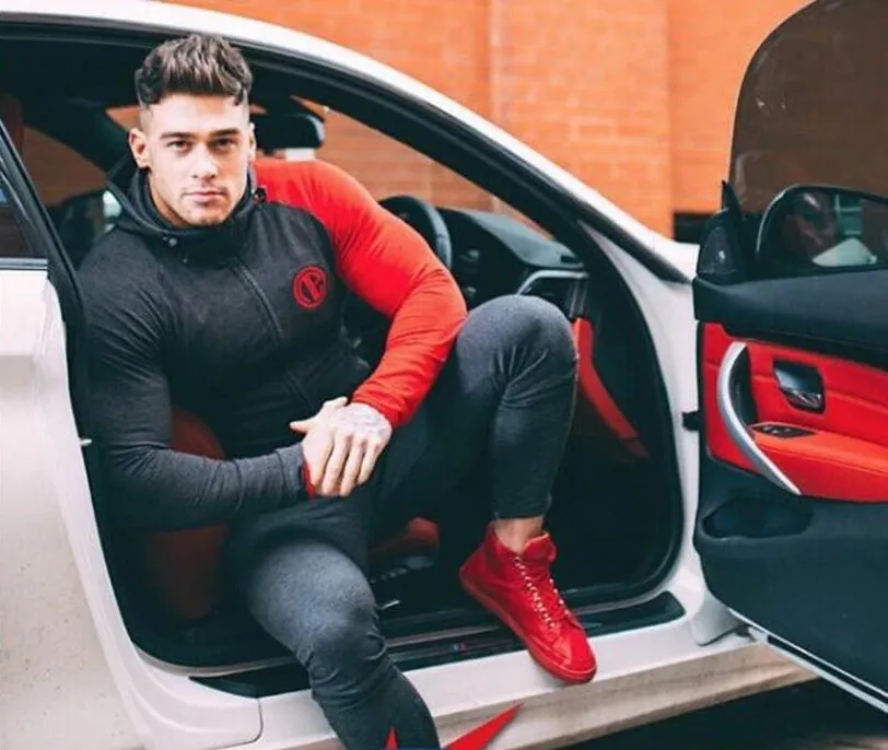 Men's Spring/Autumn Gym Tracksuit | Men's Fitness Outwear