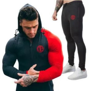 Men's Spring/Autumn Gym Tracksuit | Men's Fitness Outwear