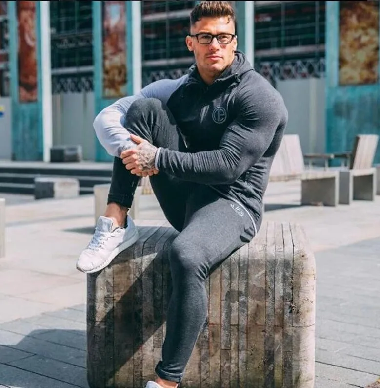 Men's Spring/Autumn Gym Tracksuit | Men's Fitness Outwear