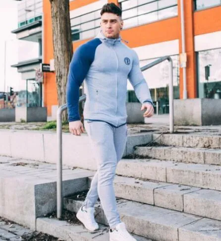 Men's Spring/Autumn Gym Tracksuit | Men's Fitness Outwear