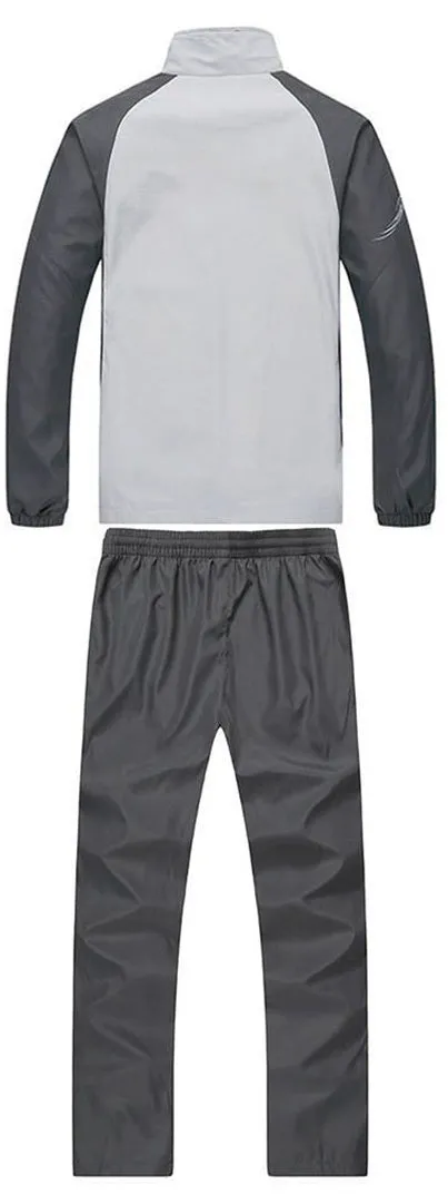 Men's Spring/Autumn Printed Tracksuit | Plus Size