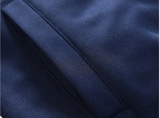 Men's Spring/Autumn Tracksuit With Bird Feather Print