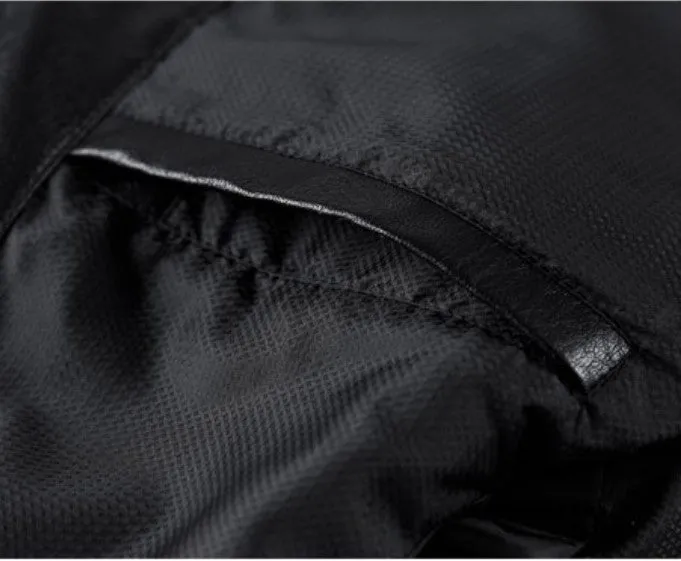 Men's Spring/Autumn Windproof PU Leather Rider Jacket | Men's Bomber