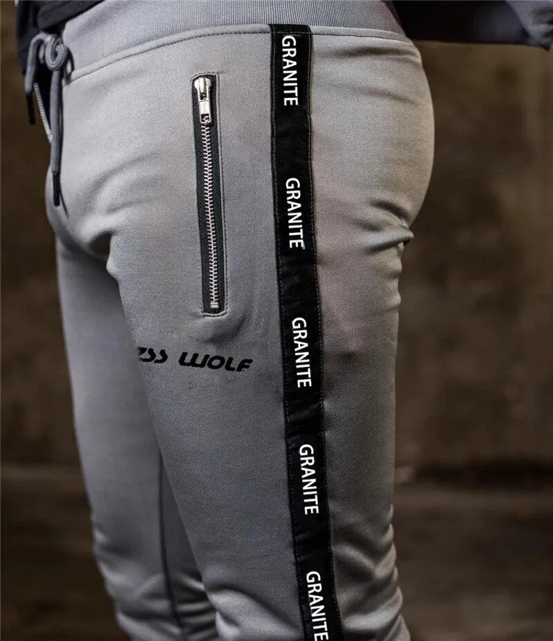 Men's Spring/Summer Elastic Gym Tracksuit | Men's Sportswear
