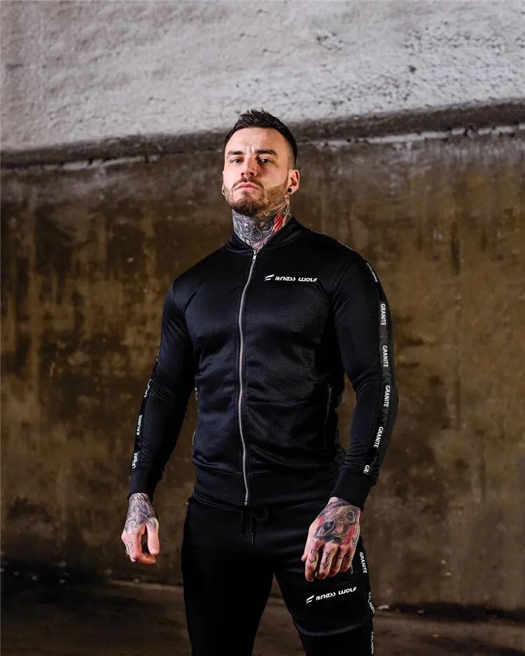 Men's Spring/Summer Elastic Gym Tracksuit | Men's Sportswear