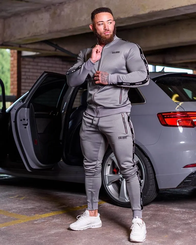 Men's Spring/Summer Elastic Gym Tracksuit | Men's Sportswear
