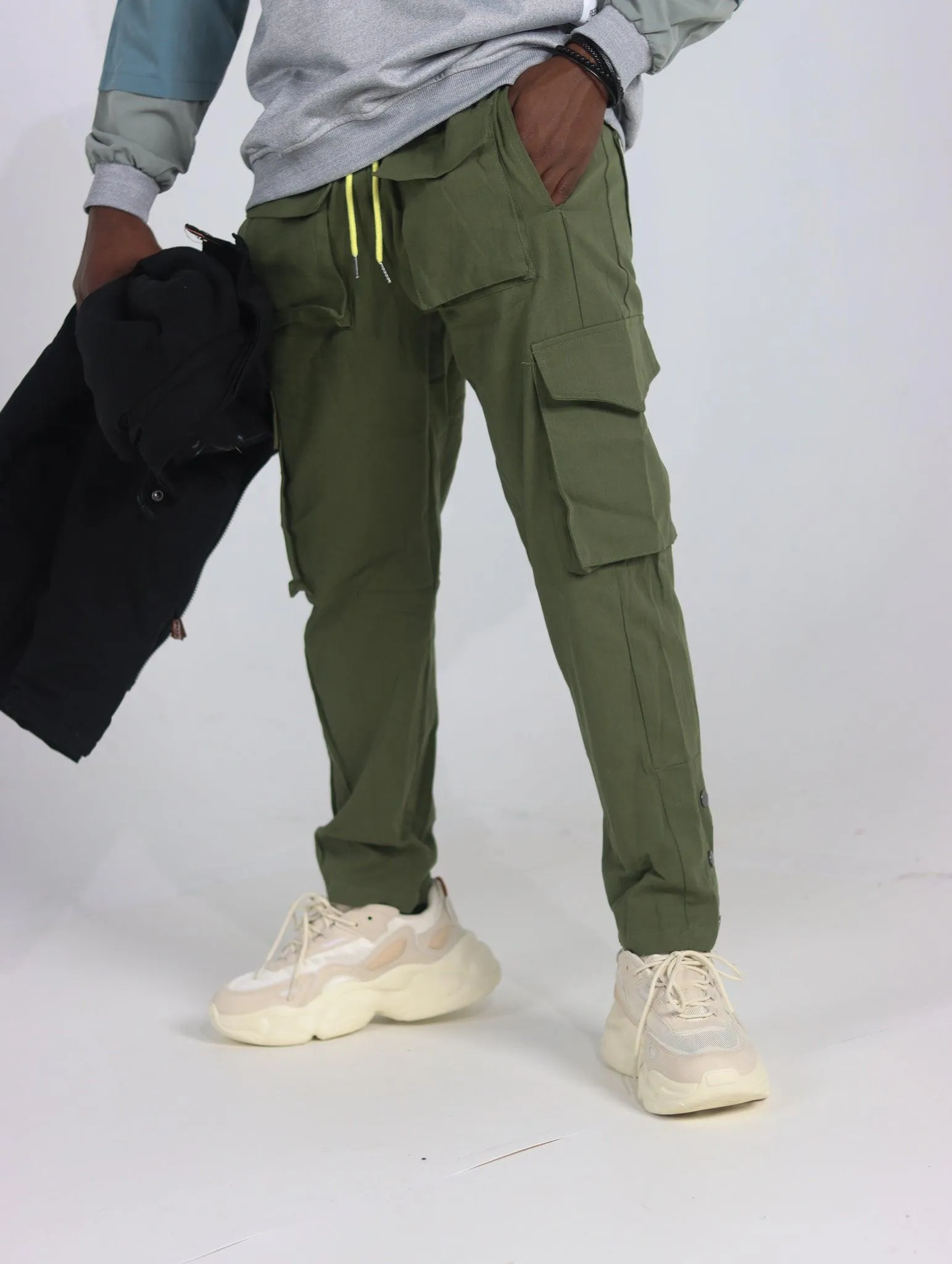 Men's Streetwear Cargo Joggers