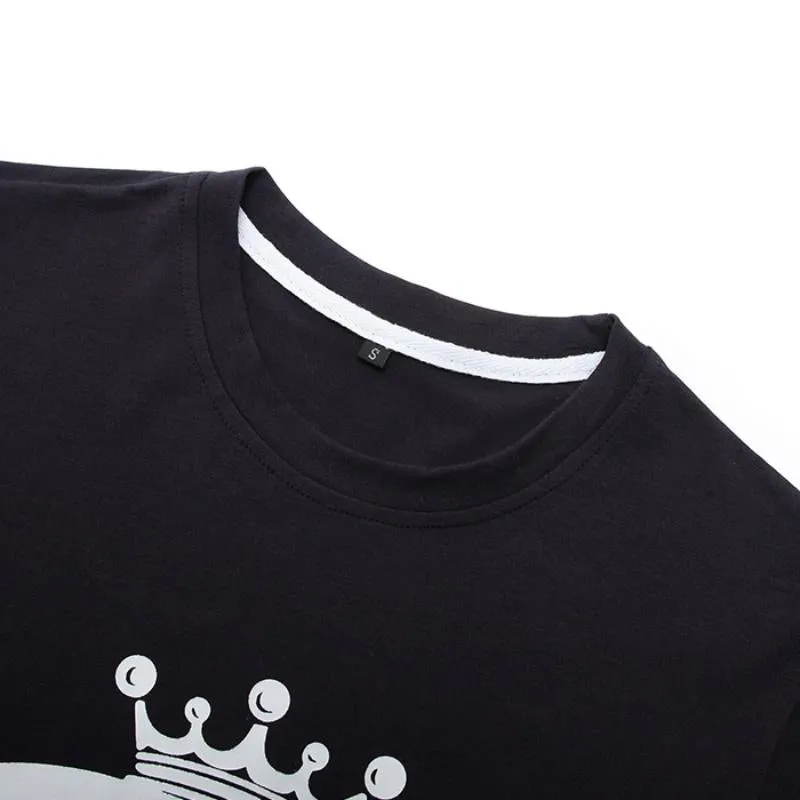 Men's Summer Casual O-Neck T-Shirt "15" | Plus Size