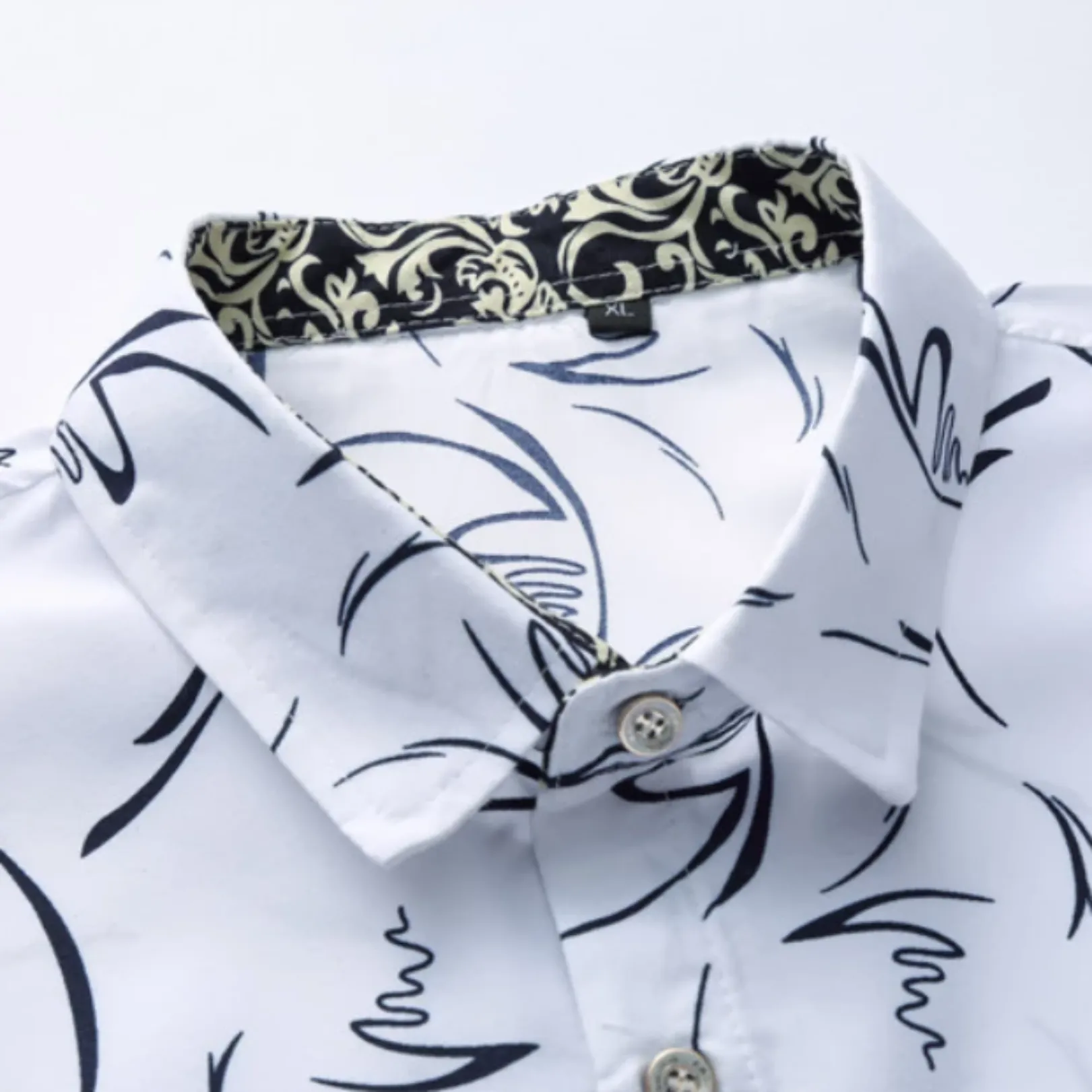 Men's Summer Casual Short Sleeve Shirt | Plus Size