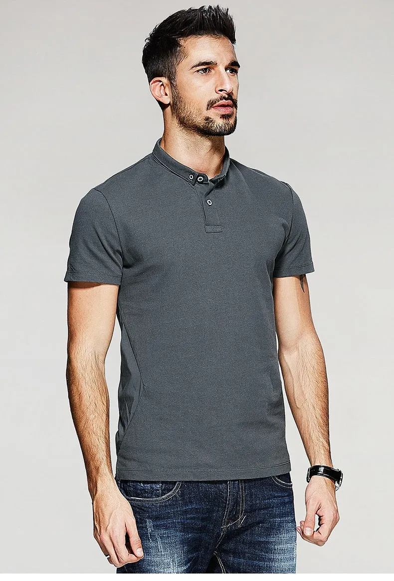 Men's Summer Casual Short-Sleeved Polo T-Shirt