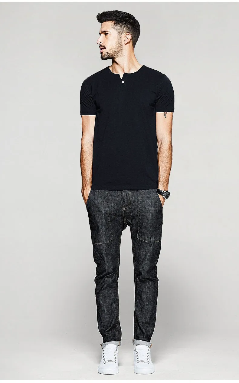 Men's Summer Casual Short-Sleeved Slim T-Shirt